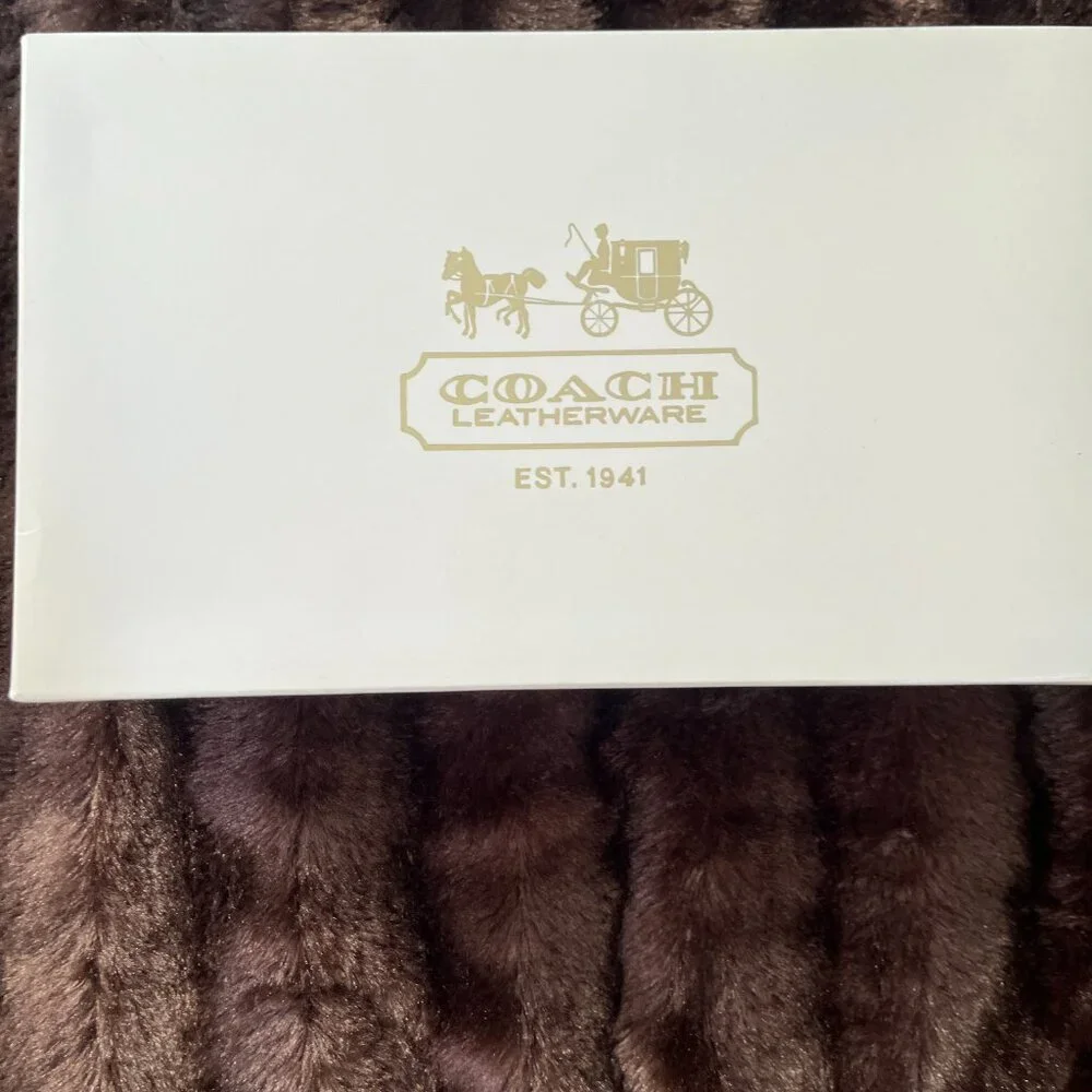 Coach Clutch Evening Elegant Chic Satin W/Leather Python Print Quiet Luxury EUC